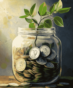 Money Tree Plant Diamond Painting