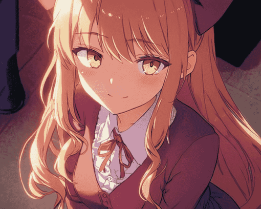 Monika Anime Diamond Painting