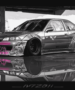 Monochrome Altezza Modified Diamond Painting