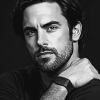 Monochrome Milo Ventimiglia Celebrity Diamond Painting