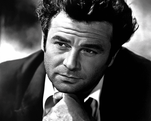 Monochrome Peter Falk Diamond Painting