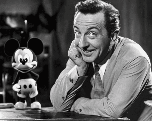 Monochrome Walt Disney Diamond Painting