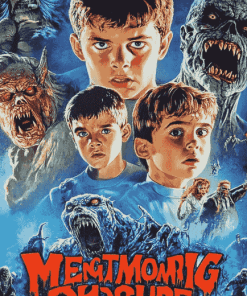 Monster Squad Classic Films Diamond Painting