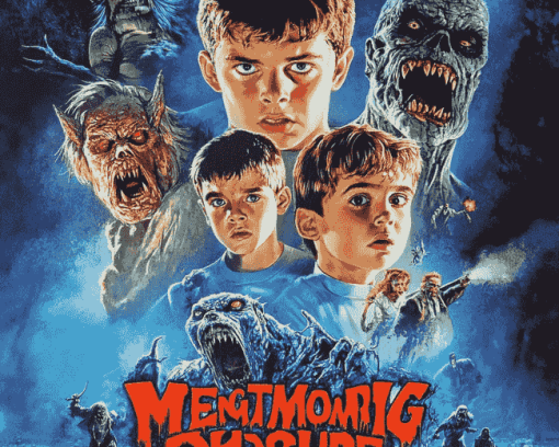 Monster Squad Classic Films Diamond Painting