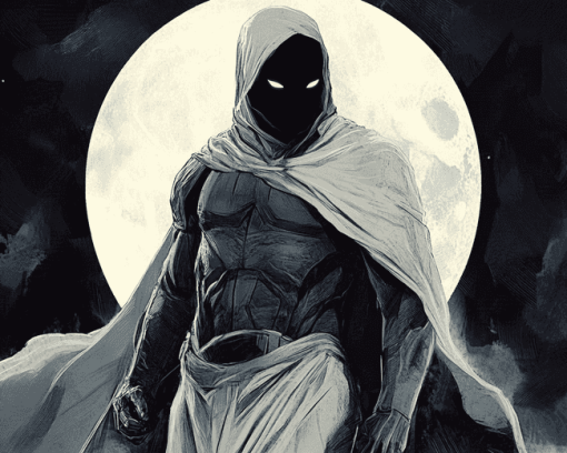 Moon Knight TV Series Diamond Painting