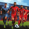 Moroccan Footballers Fifa 23 Diamond Painting