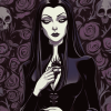 Morticia Addams Family Diamond Painting