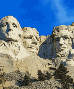 Mount Rushmore Monument Diamond Painting