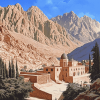 Mount Sinai Scenic Mountains Diamond Painting