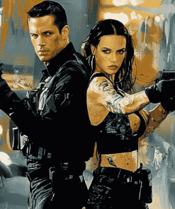 Mr And Mrs Smith Movie Diamond Painting