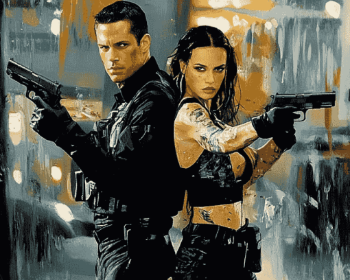 Mr And Mrs Smith Movie Diamond Painting