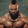 Mr T Wrestling Legend Diamond Painting