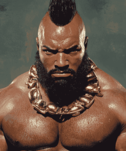 Mr T Wrestling Legend Diamond Painting