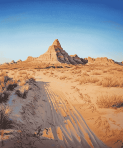 Mungo National Park Landscape Diamond Painting