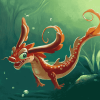 Mushu Fantasy Underwater Adventure Diamond Painting