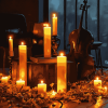 Music By Candlelight Diamond Painting