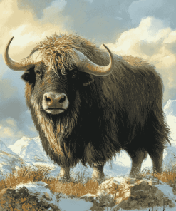 Musk Ox Animal Diamond Painting