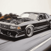 Mustang Fox Body Cars Diamond Painting