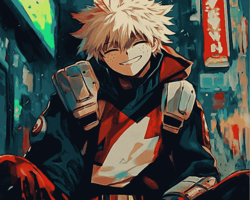 My Hero Academia Bakugo Diamond Painting