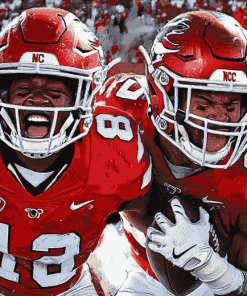 NC State Wolfpack Football Stars Diamond Painting