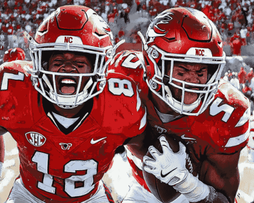 NC State Wolfpack Football Stars Diamond Painting