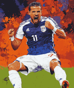 Nacho Novo Football Legend Diamond Painting