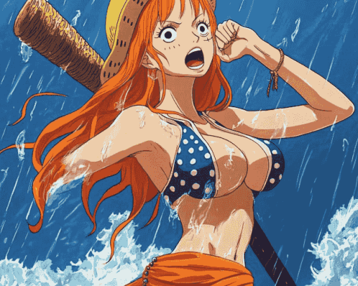 Nami Anime Diamond Painting