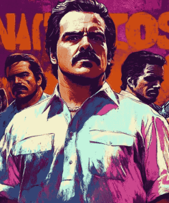 Narcos TV Series Diamond Painting