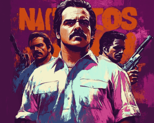 Narcos TV Series Diamond Painting