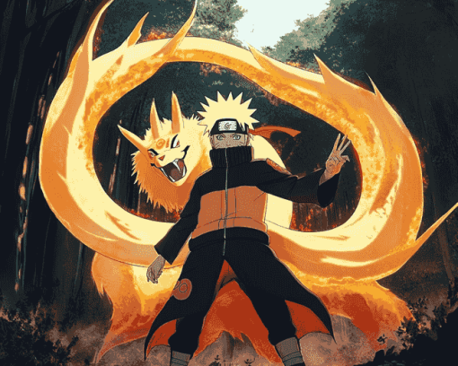 Naruto Uzumaki Sage Diamond Painting