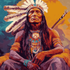 Native American Indian Chief Diamond Painting