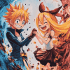 Natsu and Lucy Anime Diamond Painting