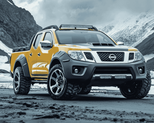 Navara D40 Truck Enthusiast Diamond Painting