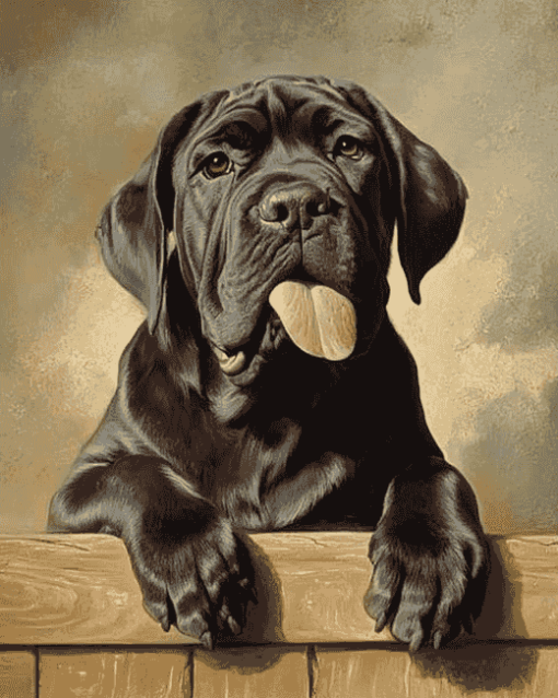 Neapolitan Mastiff Puppies Diamond Painting