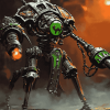 Necron Alien Animation Diamond Painting