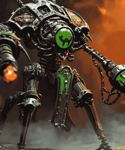 Necron Alien Animation Diamond Painting