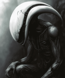 Neomorph Alien Fantasy Diamond Painting