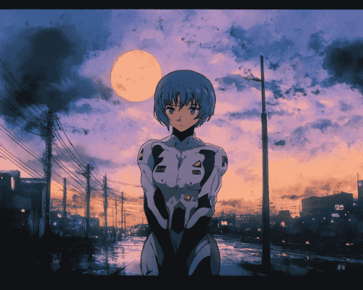 Neon Genesis Evangelion Anime Diamond Painting