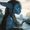 Neytiri Avatar Movie Diamond Painting