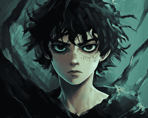 Nico Di Angelo Anime Diamond Painting