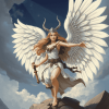 Norse Valkyrie Fantasy by Carl Emil Doepler Diamond Painting