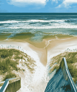 North Carolina Beach Escape Diamond Painting