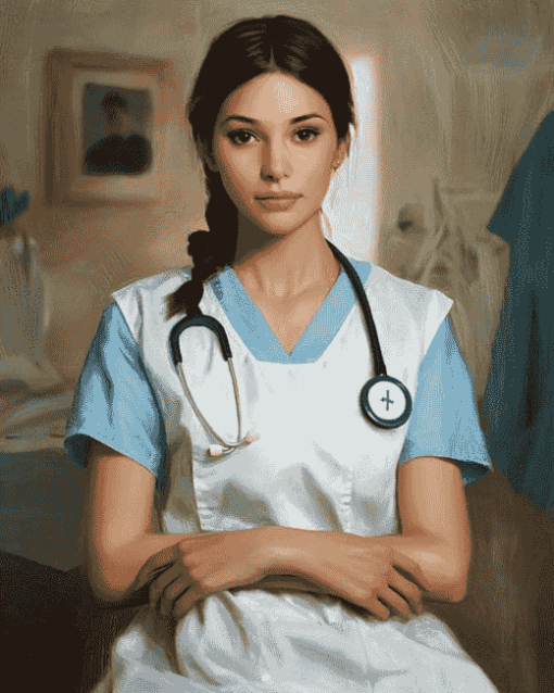 Nurse Girl Diamond Painting