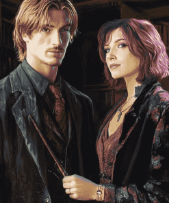 Nymphadora Tonks Remus Lupin Movie Series Diamond Painting