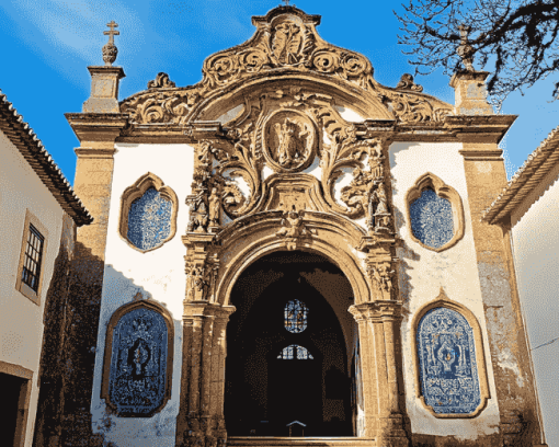 Obidos Igreja Church Diamond Painting