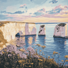 Old Harry Rocks Scenic Diamond Painting