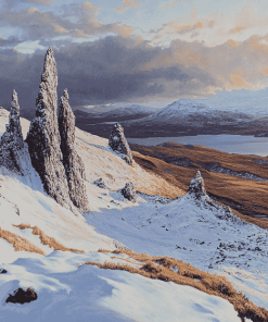 Old Man Of Storr Mountain Diamond Painting