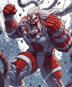 Omega Red Marvel Character Diamond Painting