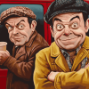 Only Fools And Horses Cartoon Diamond Painting