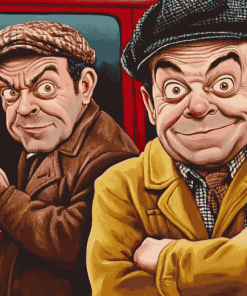 Only Fools And Horses Cartoon Diamond Painting